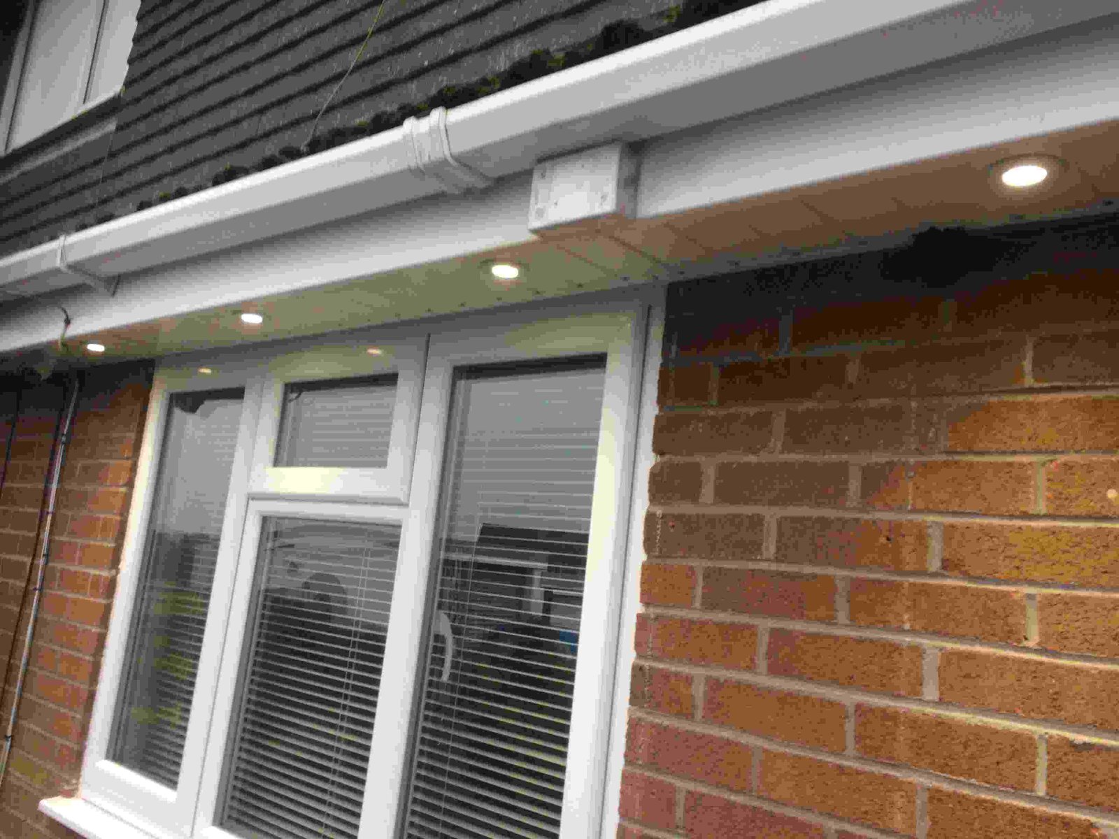 Outdoor soffit downlights Heolgerrif